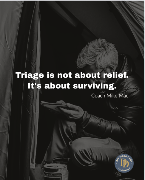 Call to action image inviting divorced dads to roll with the Convoy, find brotherhood, and rebuild their lives with strength, purpose, and support after divorce.